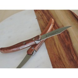 Couteau à légumes en bois et inox - Madame Framboise