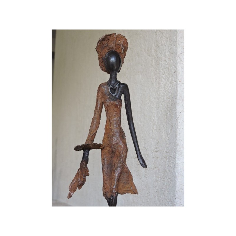 African statuette "Mannequin 2" - Madame Framboise