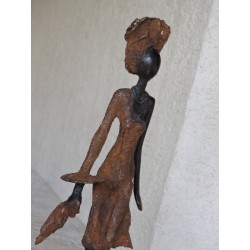 Statue africaine "Mannequin 2" - Madame Framboise