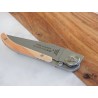 Wood and stainless steel pocket knife - Madame Framboise
