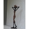 African bronze "Mannequin 3" - Madame Framboise