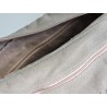 Shoulder bag - recycled canvas military tent - Madame Framboise