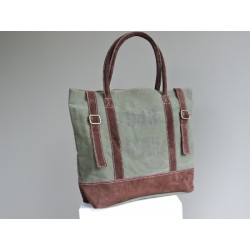 Tote bag - recycled canvas - Madame Framboise
