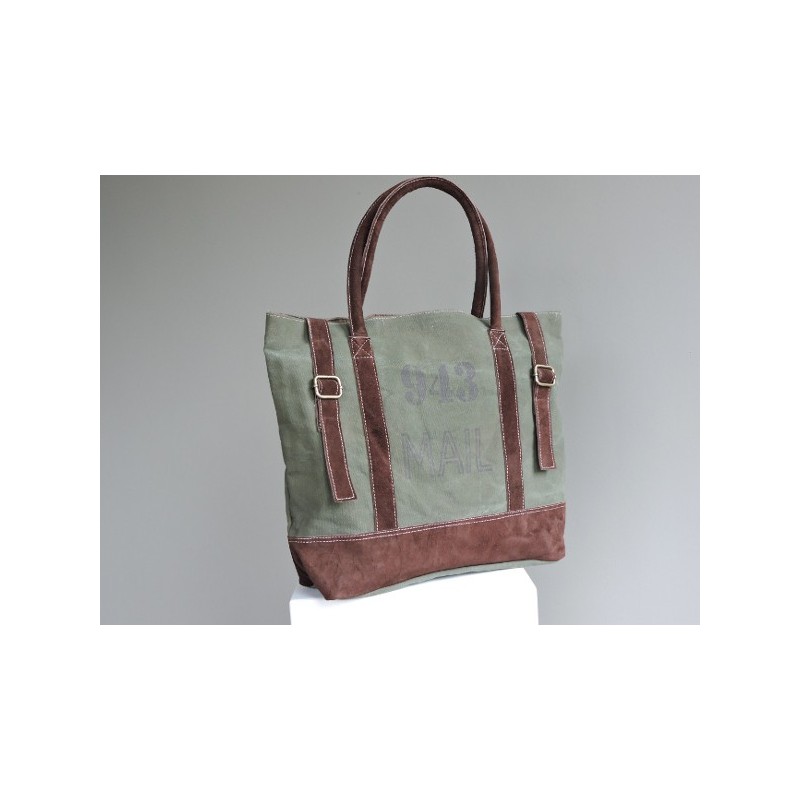 Tote bag - recycled canvas - Madame Framboise