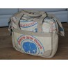 Laptop case - recycled cement bags - Madame Framboise