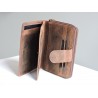 Leather wallet Kaszer-  Belgian design - Madame Framboise