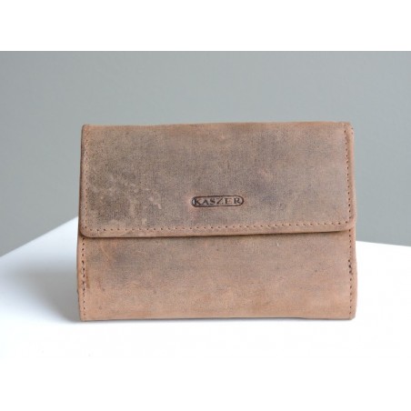 Leather wallet Kaszer - Madame Framboise