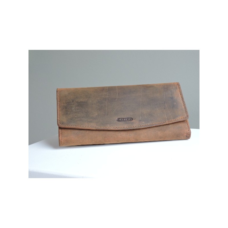 Leather wallet Kaszer - Woman - Madame Framboise