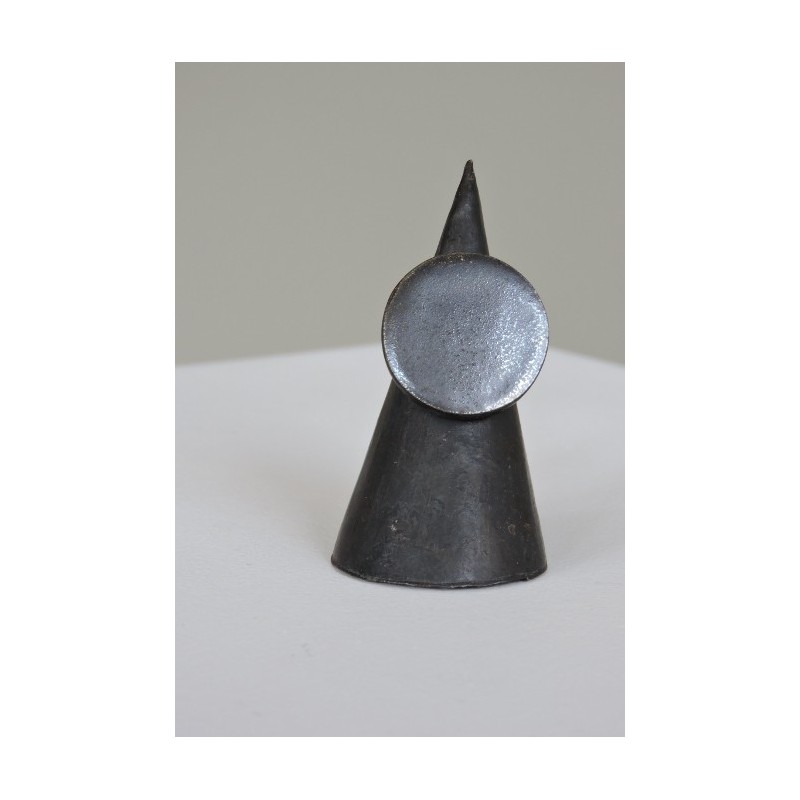 Grey ceramic ring - Madame Framboise