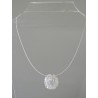 Pendentif en argent massif - Madame Framboise