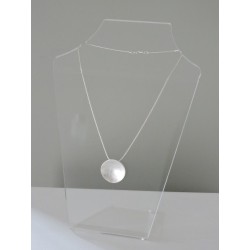 Silver necklace - Madame Framboise