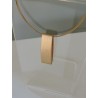  Ras gold metal neck - Madame Framboise