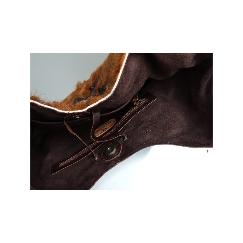 Sac Fourre-tout En Cuir Noir - Taille Généreuse - Neuf Sans étiquette - Style épuré