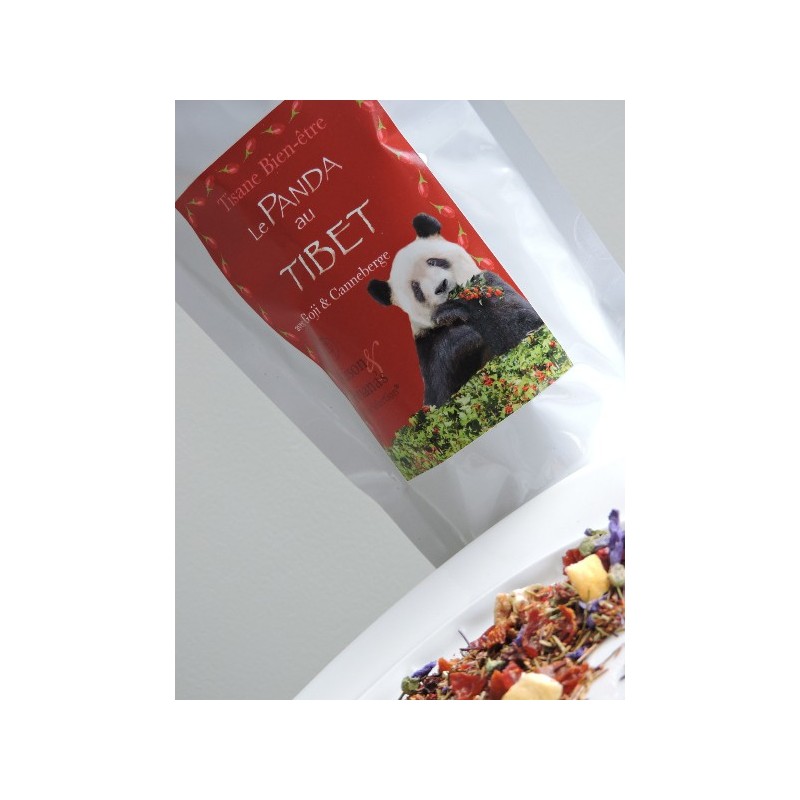 Le panda - Au Tibet - Madame Framboise