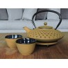 Ocher teapot in cast iron - Madame Framboise