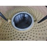 Cast iron ocher teapot - stainless steel filter - Madame Framboise