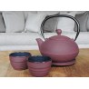 Plum teapot in cast iron - Madame Framboise