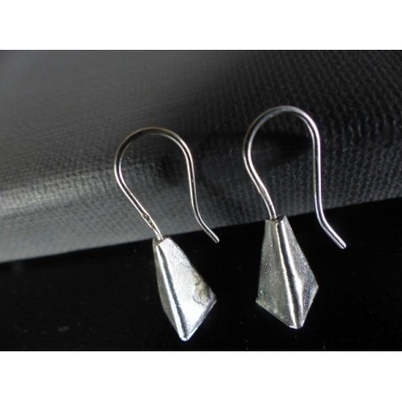 Fine silver earrings - Madame Framboise