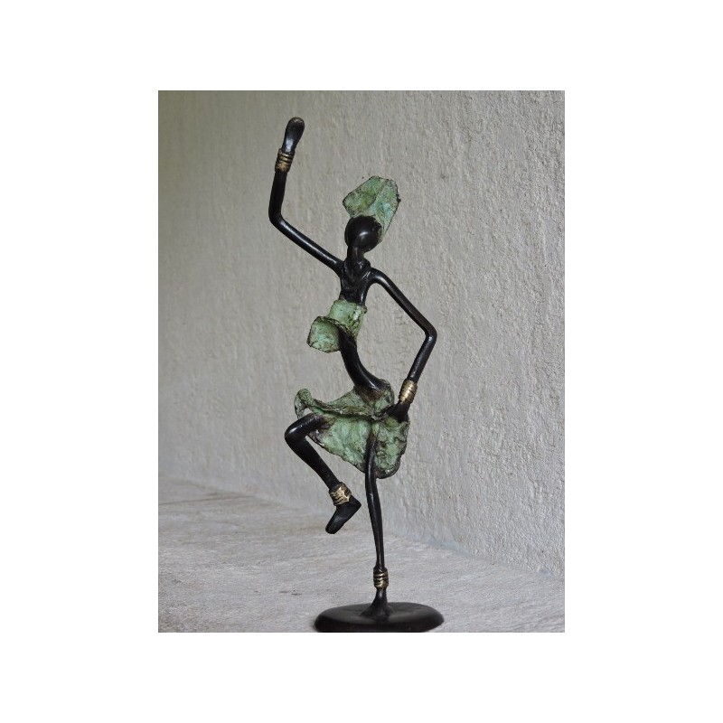 Statuette africaine "La danseuse de Boogie " - Madame Framboise