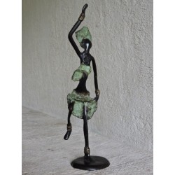 Statuette africaine "La danseuse de Boogie " - Madame Framboise