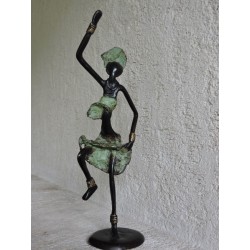 Statuette africaine "La danseuse de Boogie " - Madame Framboise