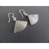 Fan earrings - Madame Framboise