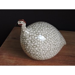 Lussan guinea fowl - White and gray - Madame Framboise