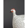 Lussan guinea fowl - Gray and white - Madame Framboise