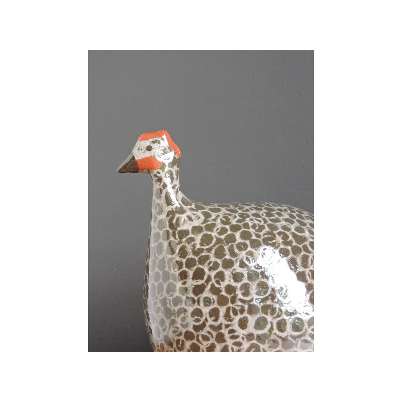 Lussan guinea fowl -  Brown and gray - Madame Framboise