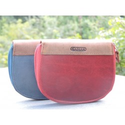 KASZER red leather purse - Madame Framboise