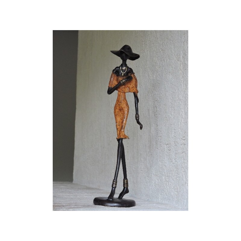 Grande statuette africaine "Mannequin 4" | Madame Framboise