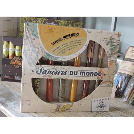Coffret d'épices "Saveurs indiennes" | Madame Framboise Coffret d'épices "Saveurs indiennes" | Madame Framboise