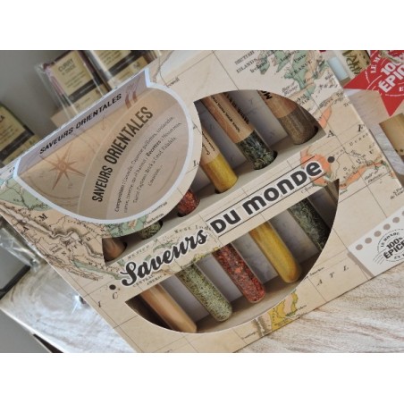 Epices en tubes "Saveurs orientales" | Madame Framboise Epices en tubes "Saveurs orientales" | Madame Framboise
