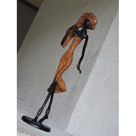 Grande statuette africaine "Mannequin 6" | Madame Framboise