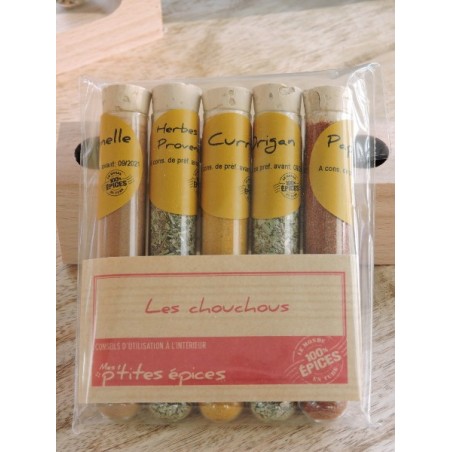 Epices en tubes - Les chouchous | Madame Framboise Epices en tubes - Les chouchous | Madame Framboise