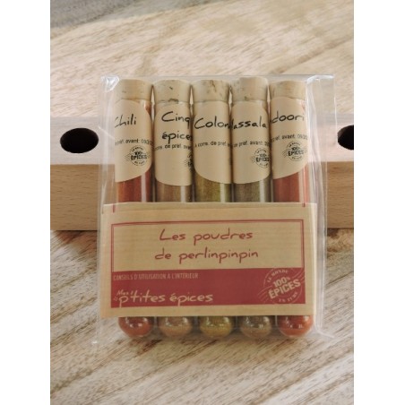 Epices en tubes - Les poudres de perlinpinpin | Madame Framboise Epices en tubes - Les poudres de perlinpinpin | Madame Framboise