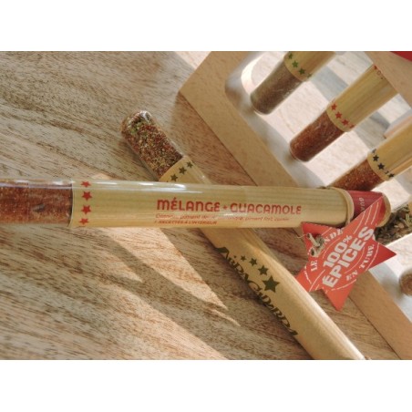 Epices en tubes - Mélange guacamole | Madame Framboise Epices en tubes - Mélange guacamole | Madame Framboise
