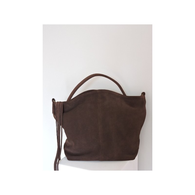 Brown crust bucket bag | Madame Framboise