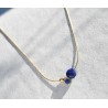 Collier bleu | Madame Framboise