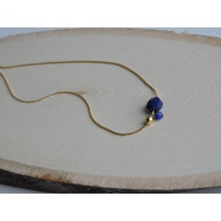 Lapis lazuli necklace | Madame Framboise