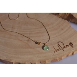 Water green necklace | Madame Framboise