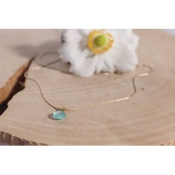 Collier prehnite | Madame Framboise