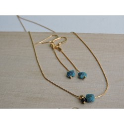 Turquoise necklace | Madame Framboise