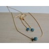 Collier turquoise | Madame Framboise
