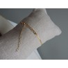 Gold plated bracelet | Madame Framboise