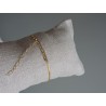 Bracelet argent plaqué or | Madame Framboise