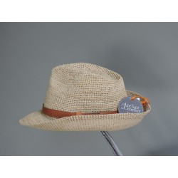 Raffia hat "Salino" | Madame Framboise