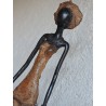 Bronze africain "La porteuse" | Madame Framboise