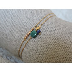 Bracelet chrysocolle | Madame Framboise