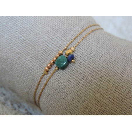 Bracelet chrysocolle | Madame Framboise